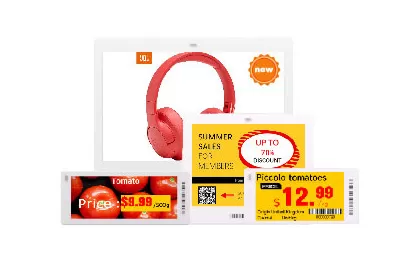 センチュリーは、鮮やかなディスプレイを作成する新しいシリーズとよりカラフルな電子棚ラベルを発表します