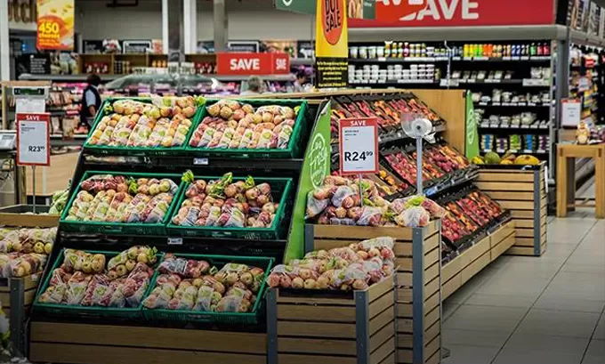 スーパーマーケットのRFIDタグ